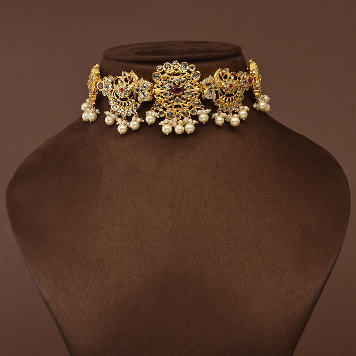 Uncut Polki Choker Set