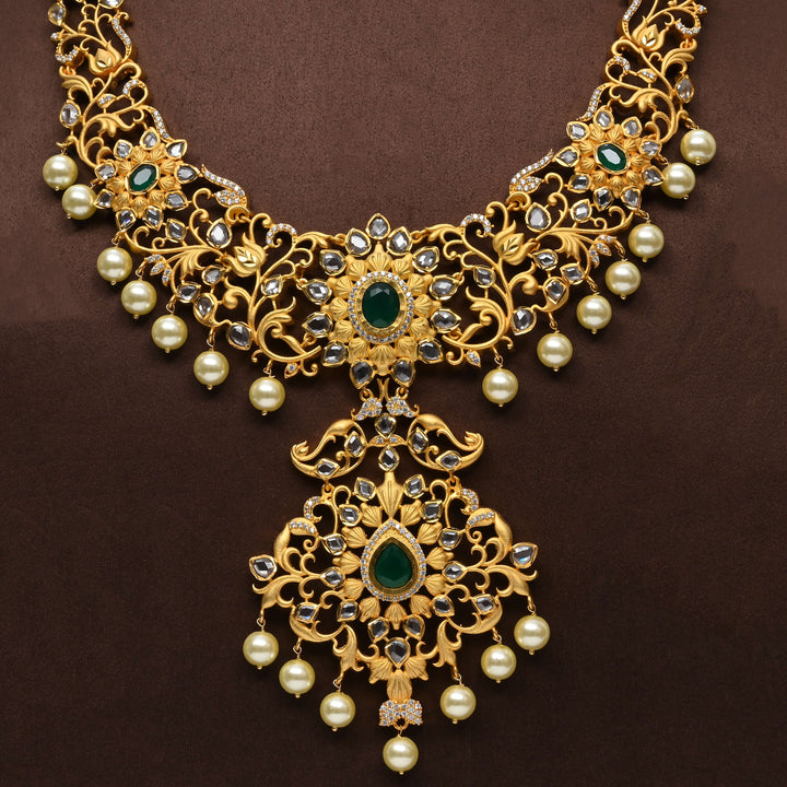 Uncut Polki Necklace Set