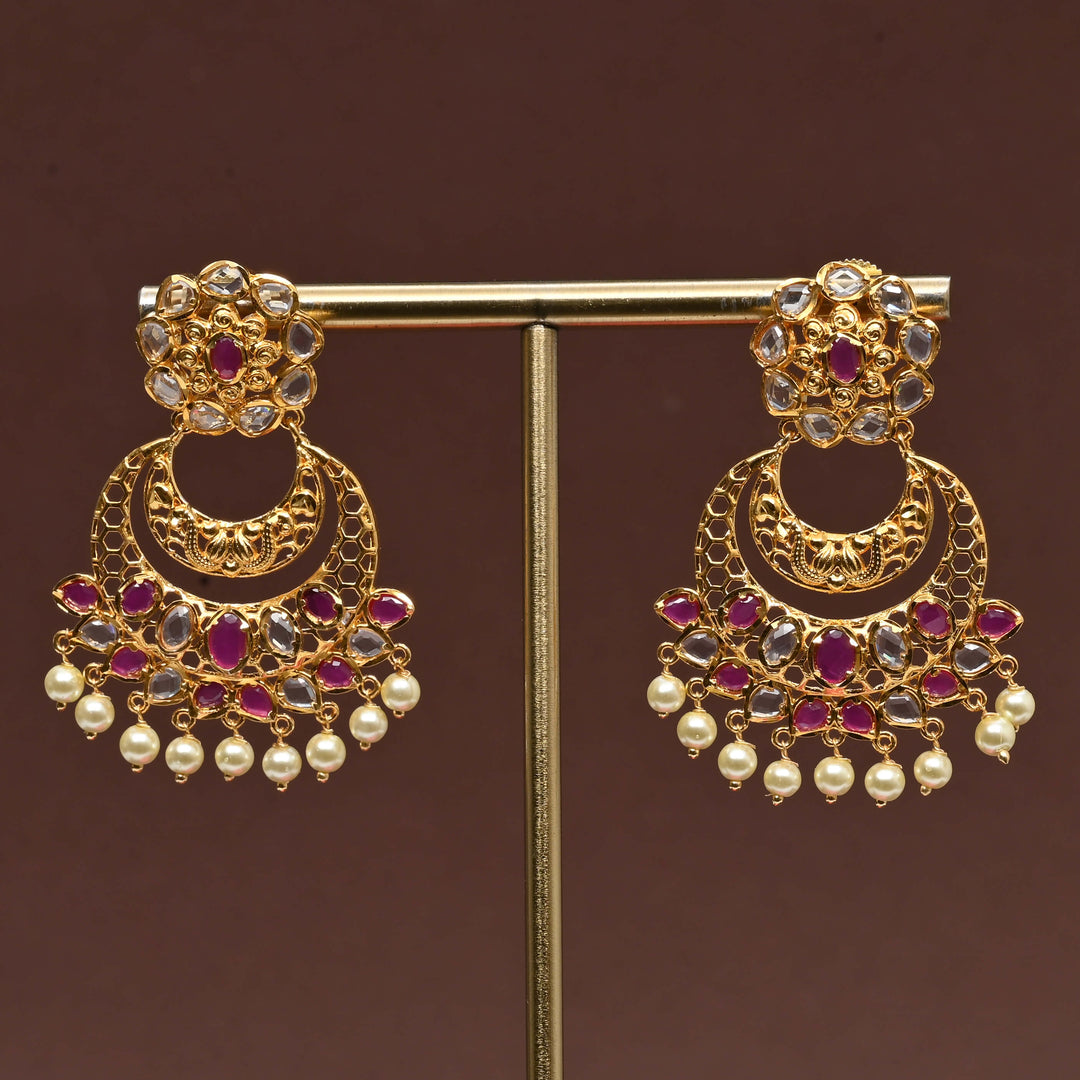 Uncut Polki Necklace Set