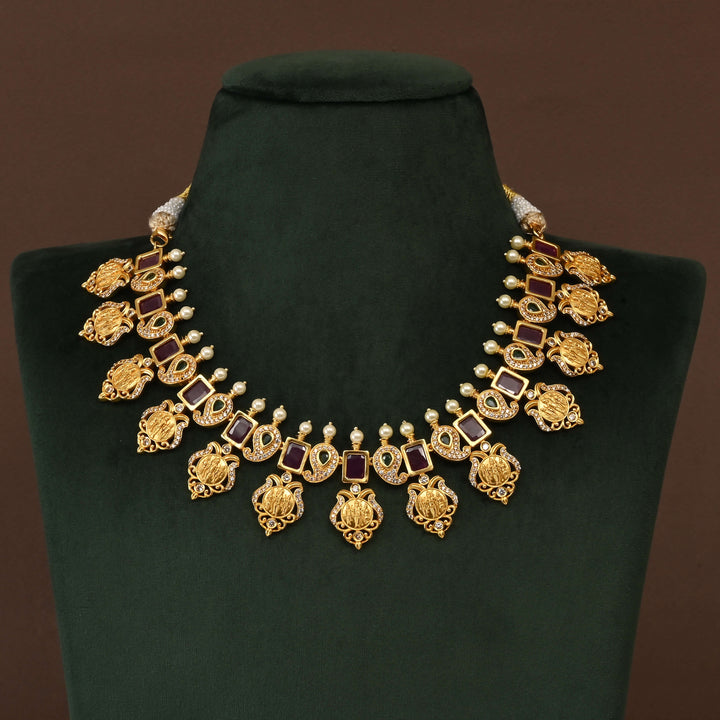 Uncut Polki Necklace Set