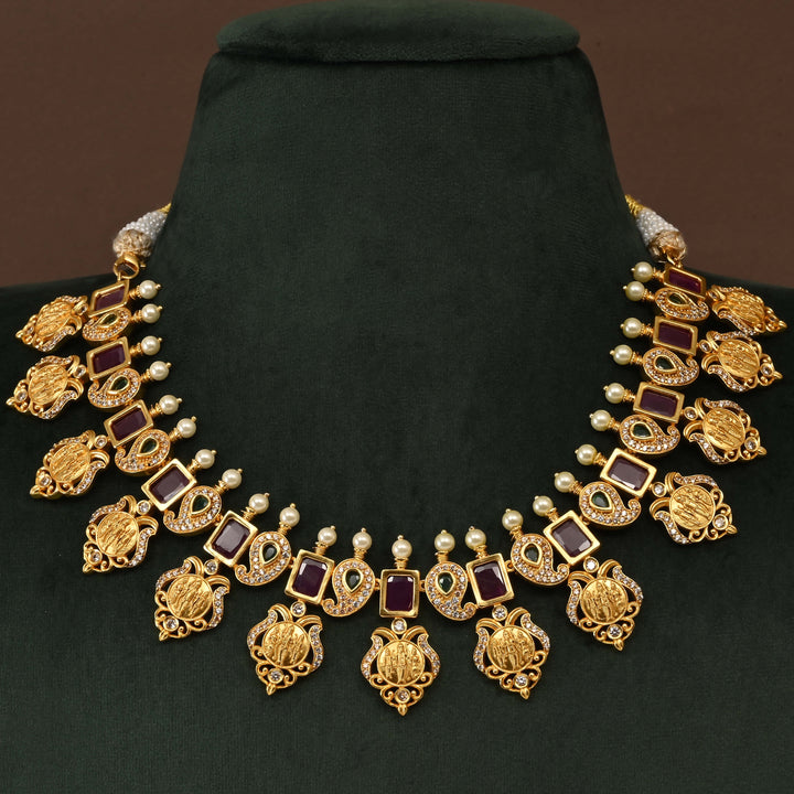 Uncut Polki Necklace Set