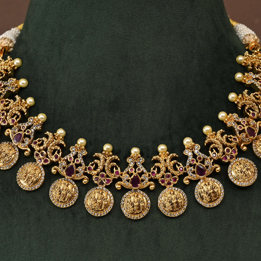 Uncut Polki Necklace Set