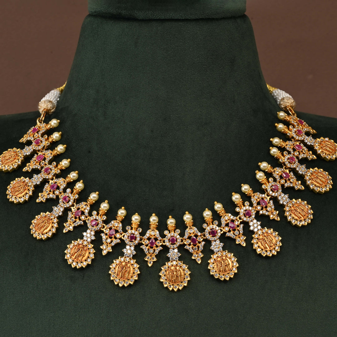 Uncut Polki Necklace Set