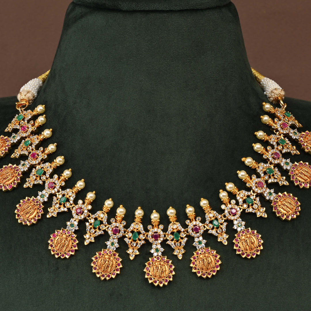 Uncut Polki Necklace Set