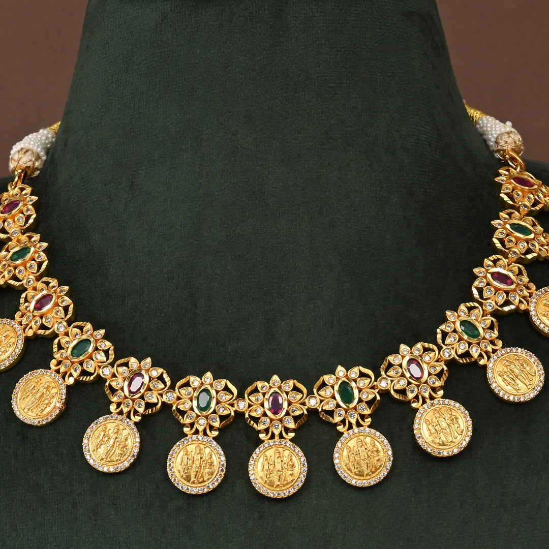 Uncut Polki Necklace Set