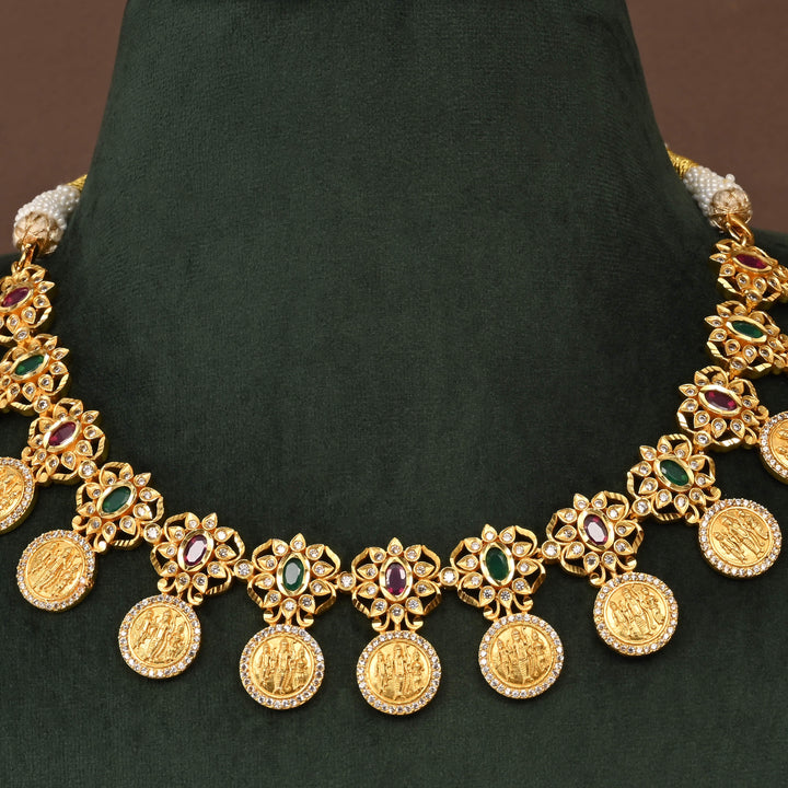 Uncut Polki Necklace Set