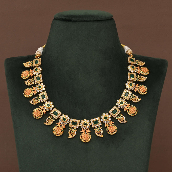 Uncut Polki Necklace Set