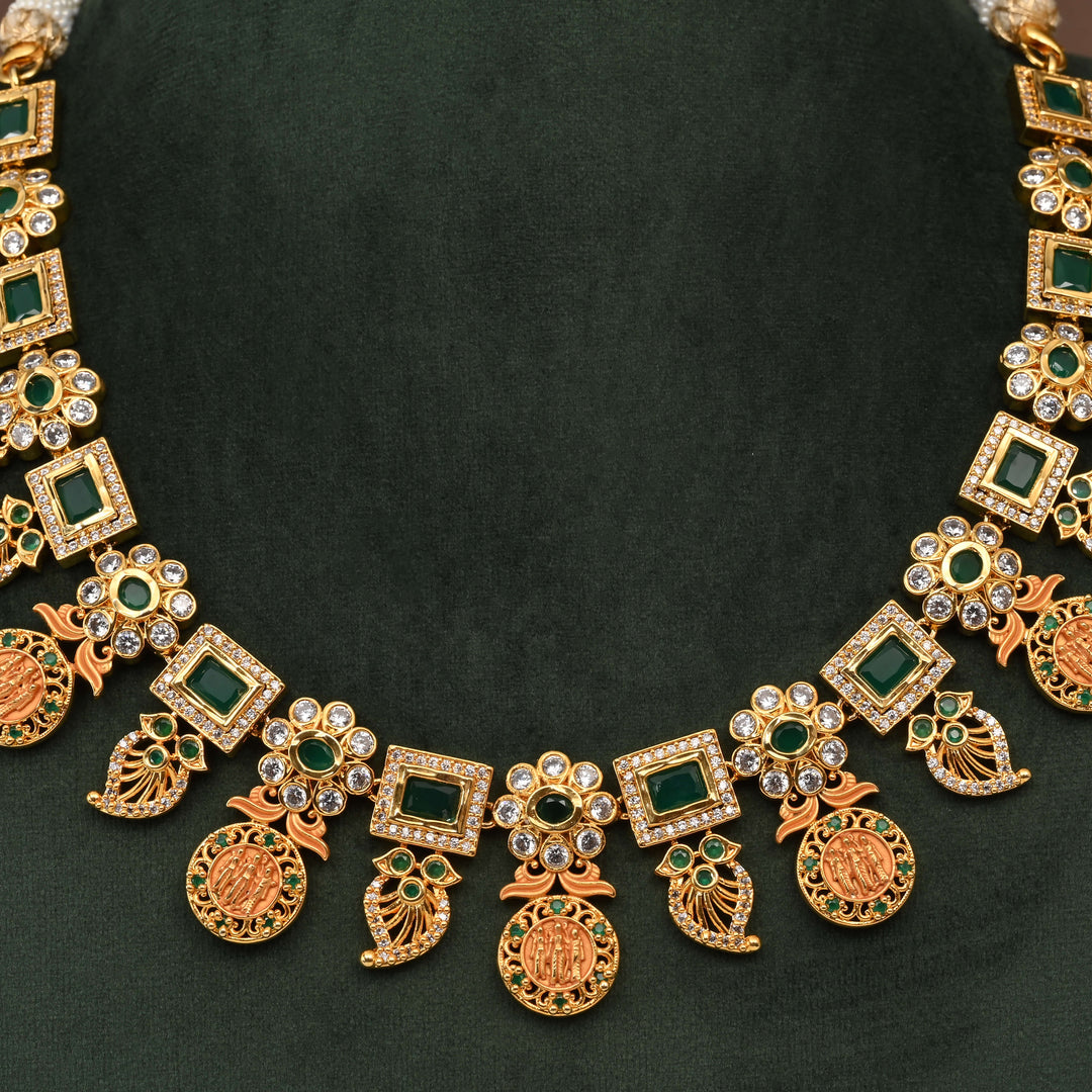 Uncut Polki Necklace Set