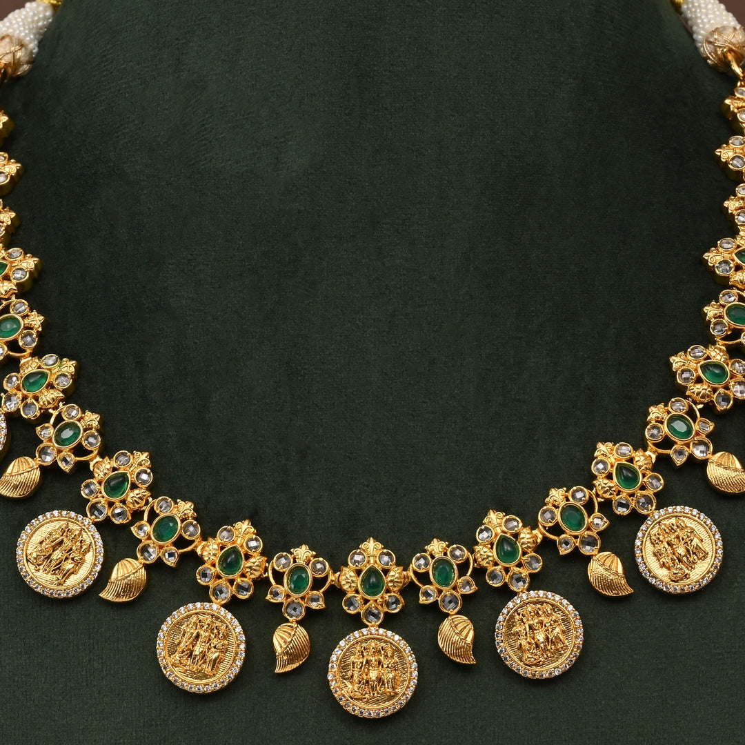 Uncut Polki Necklace Set