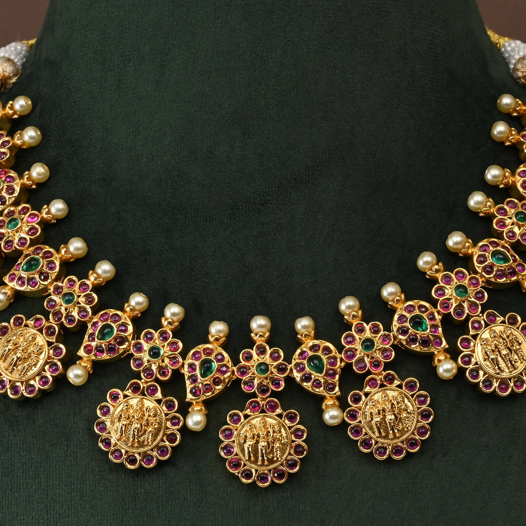Uncut Polki Necklace Set