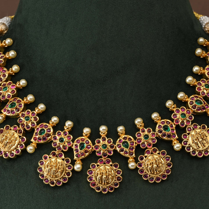 Uncut Polki Necklace Set