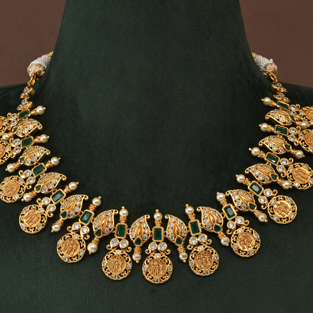 Uncut Polki Necklace Set