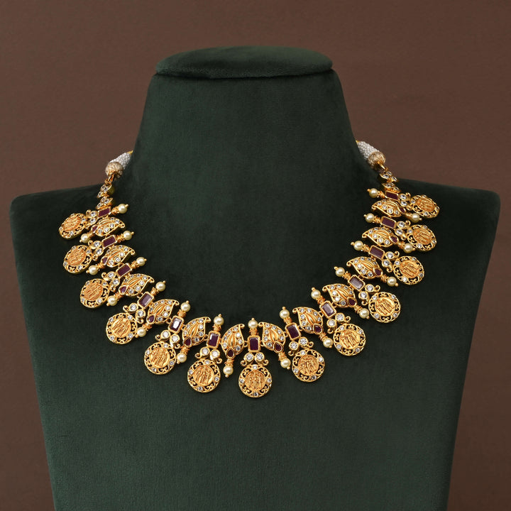 Uncut Polki Necklace Set