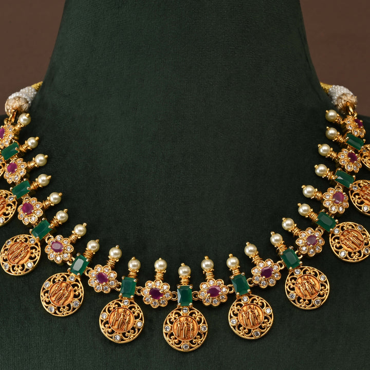 Uncut Polki Necklace Set