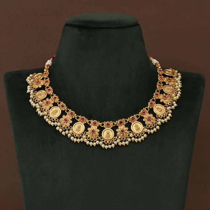 Temple Necklace Set