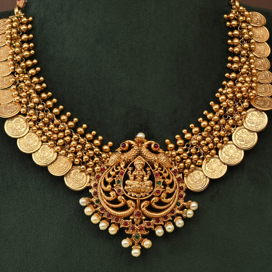 Temple Necklace Set
