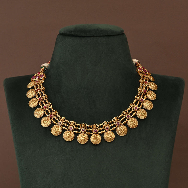 Temple Necklace Set