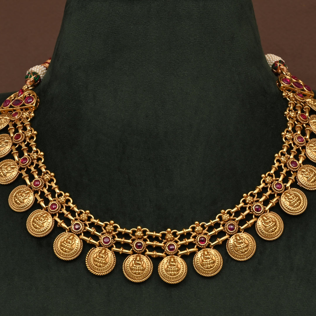 Temple Necklace Set