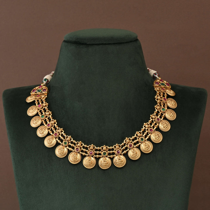 Temple Necklace Set
