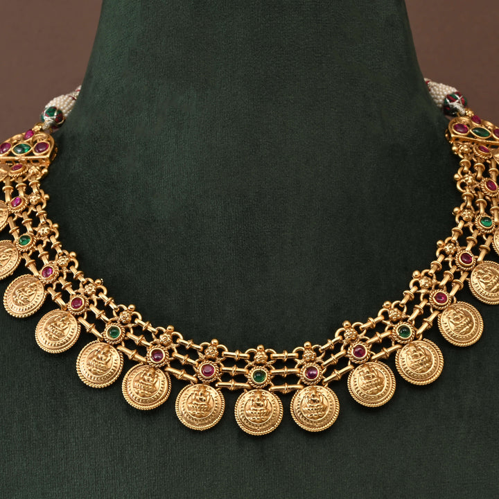 Temple Necklace Set