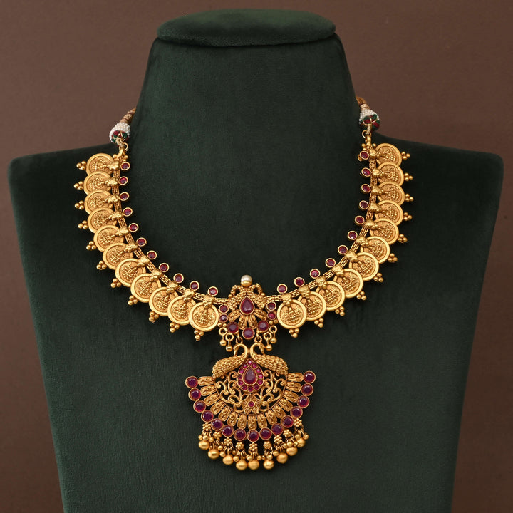 Temple Necklace Set