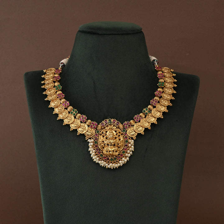 Temple Necklace Set