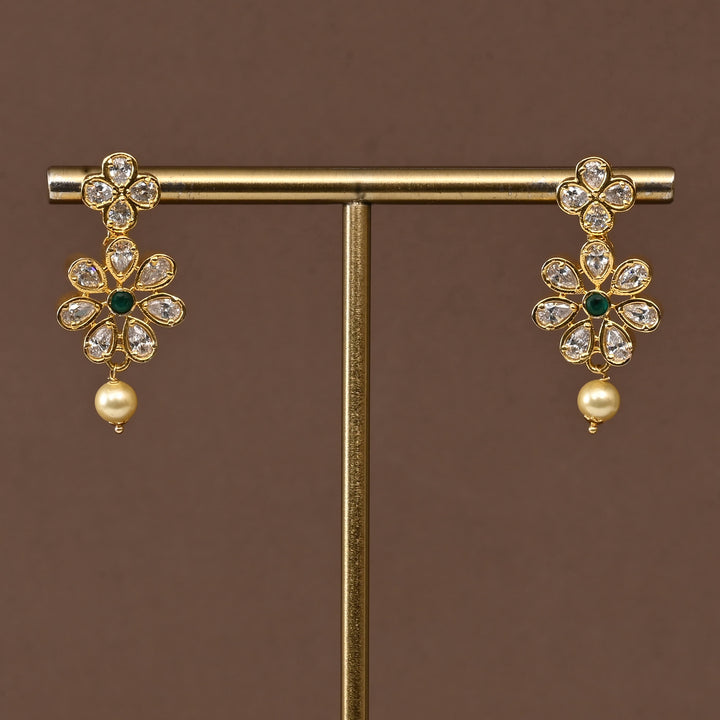 Temple CZ Necklace Set