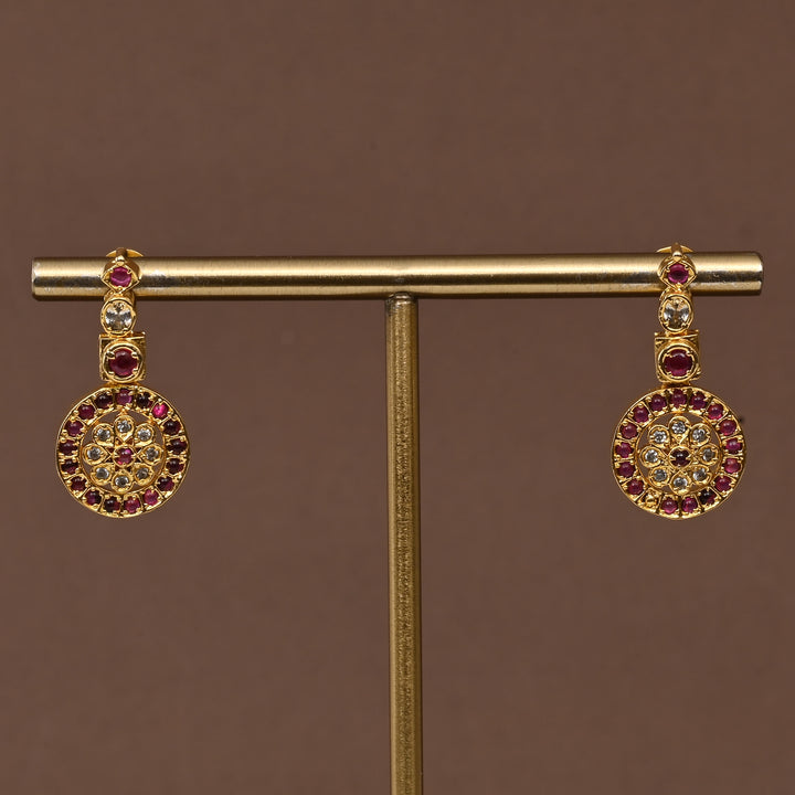 Temple CZ Necklace Set