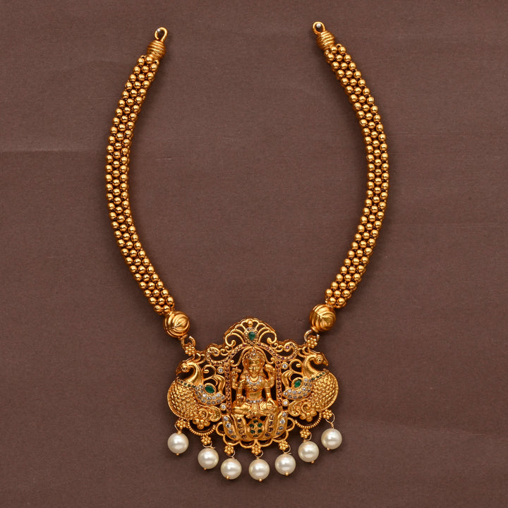 Temple CZ Necklace Set