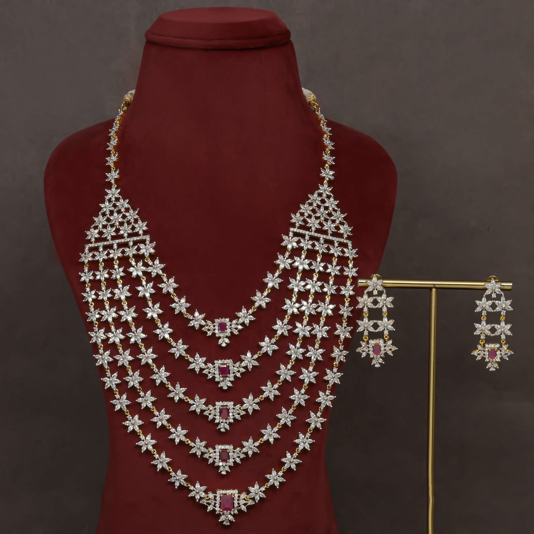 CZ Necklace Set