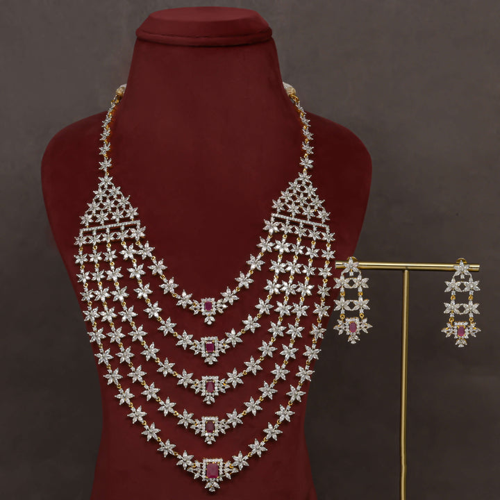 CZ Necklace Set