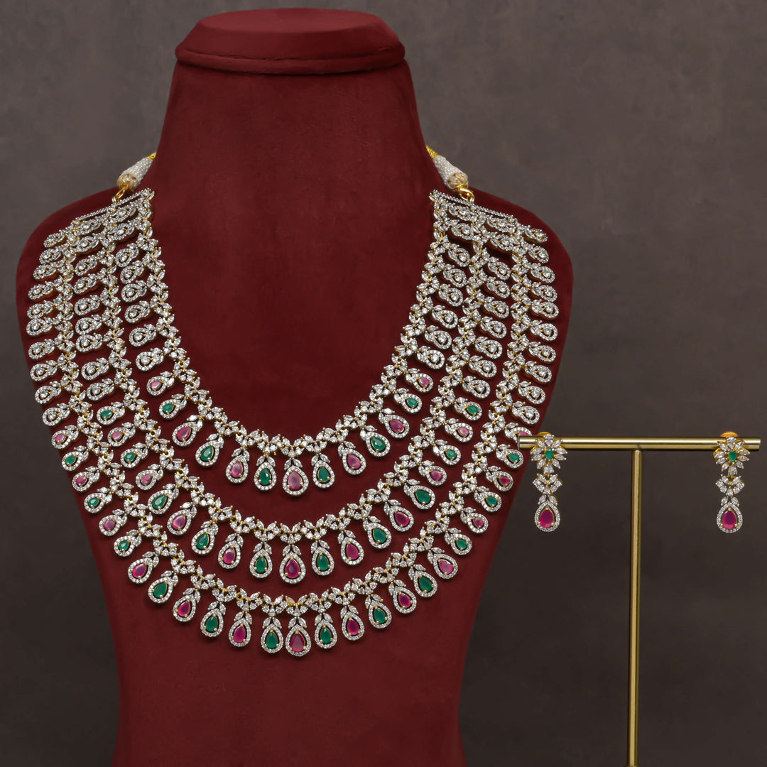 CZ Necklace Set