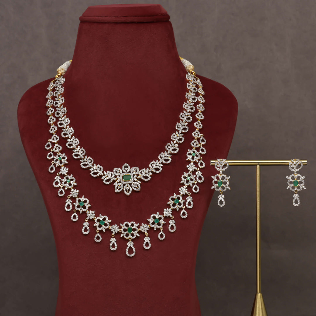 CZ Necklace Set