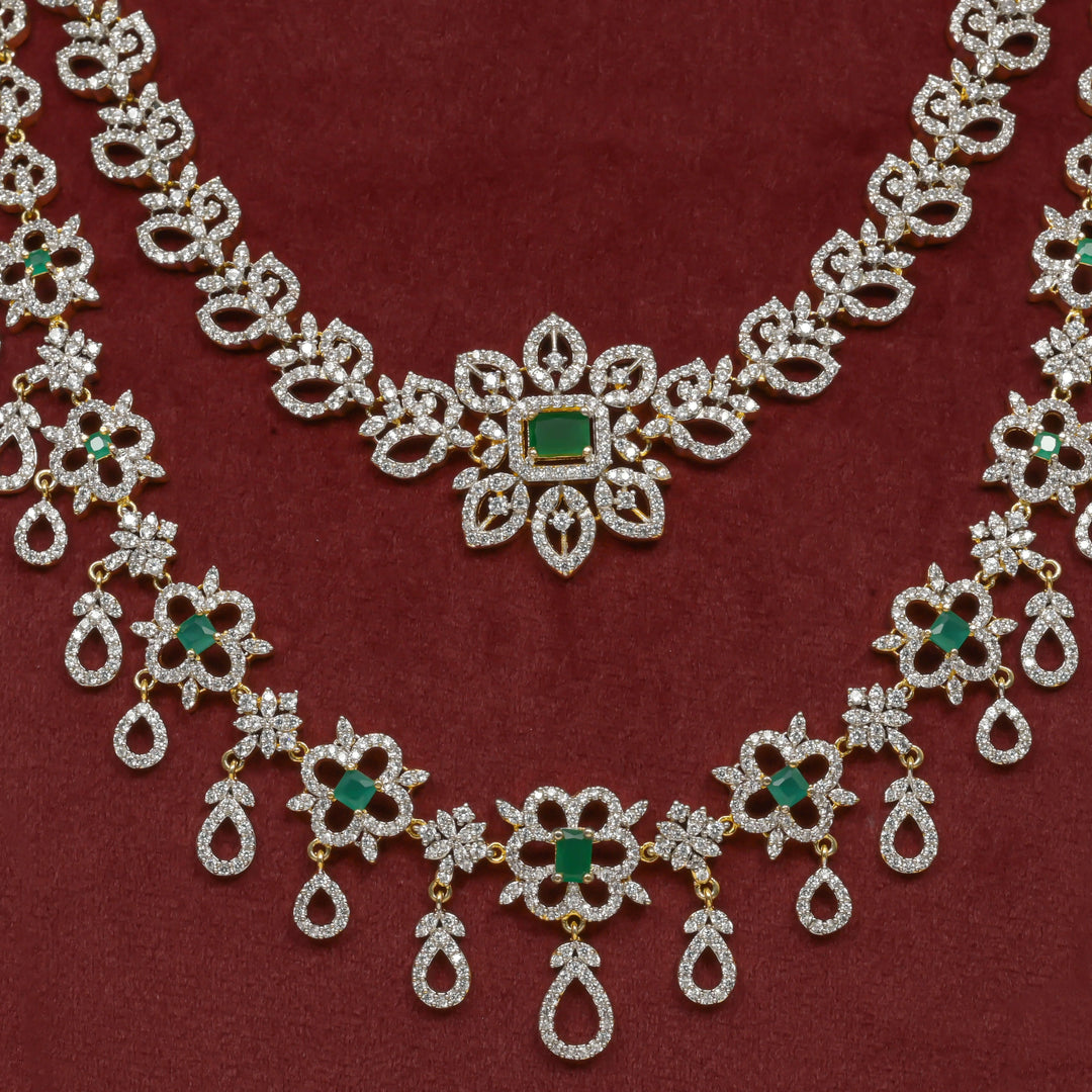 CZ Necklace Set