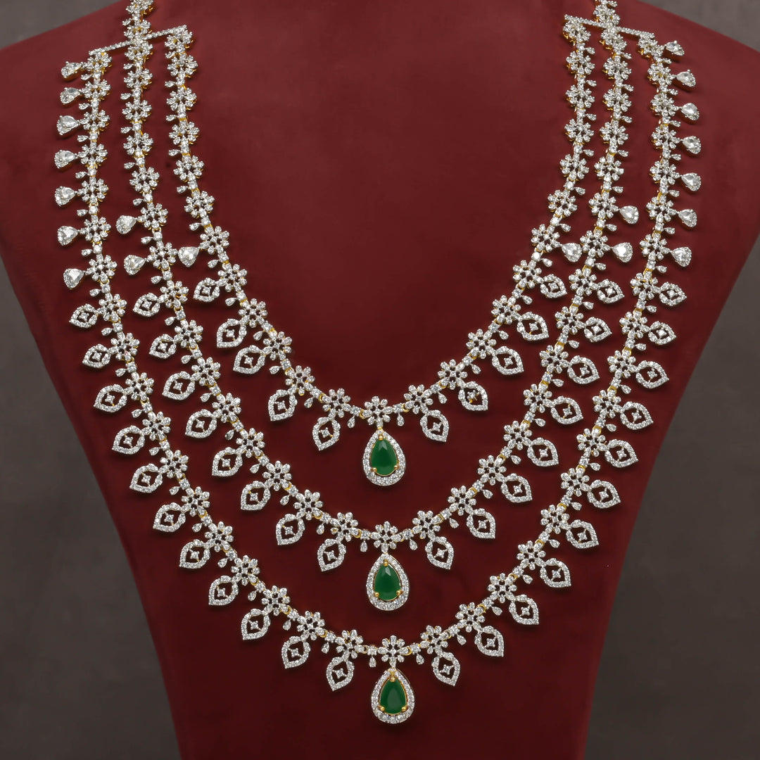 CZ Necklace Set