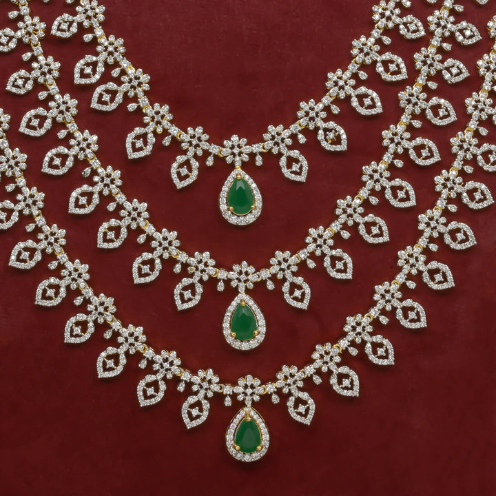 CZ Necklace Set