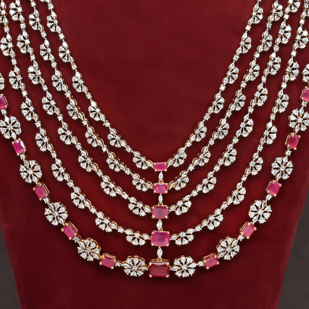 CZ Necklace Set