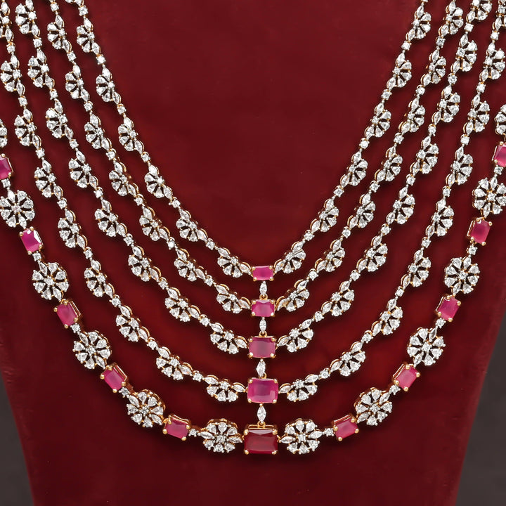 CZ Necklace Set