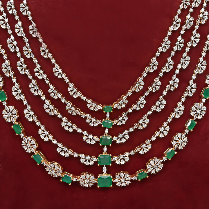 CZ Necklace Set