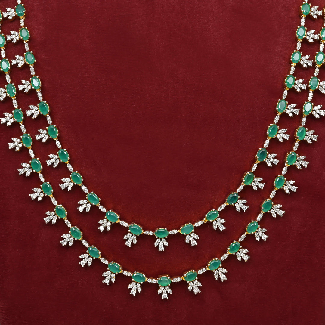 CZ Necklace Set