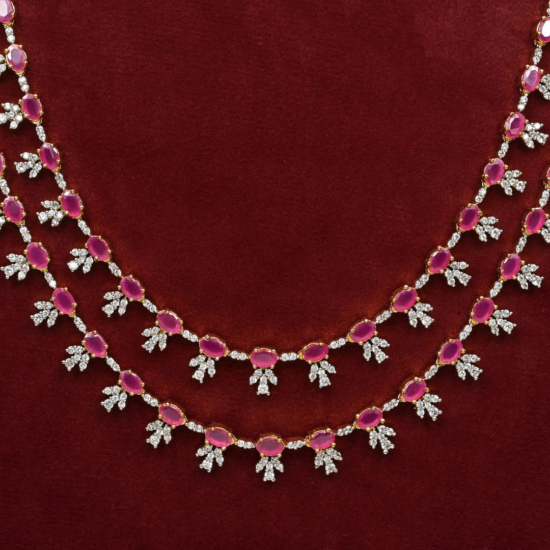 CZ Necklace Set
