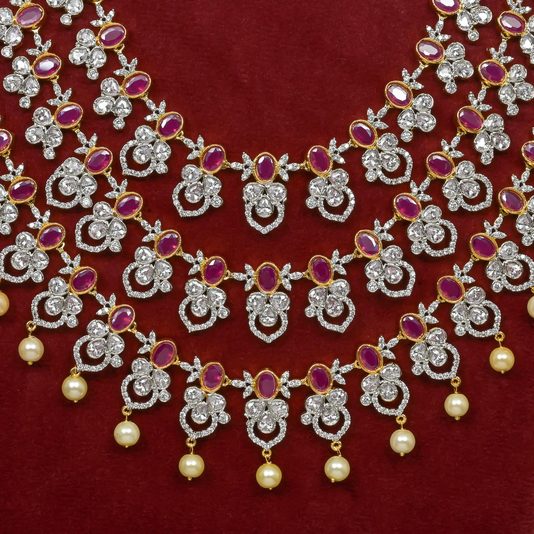 CZ Necklace Set