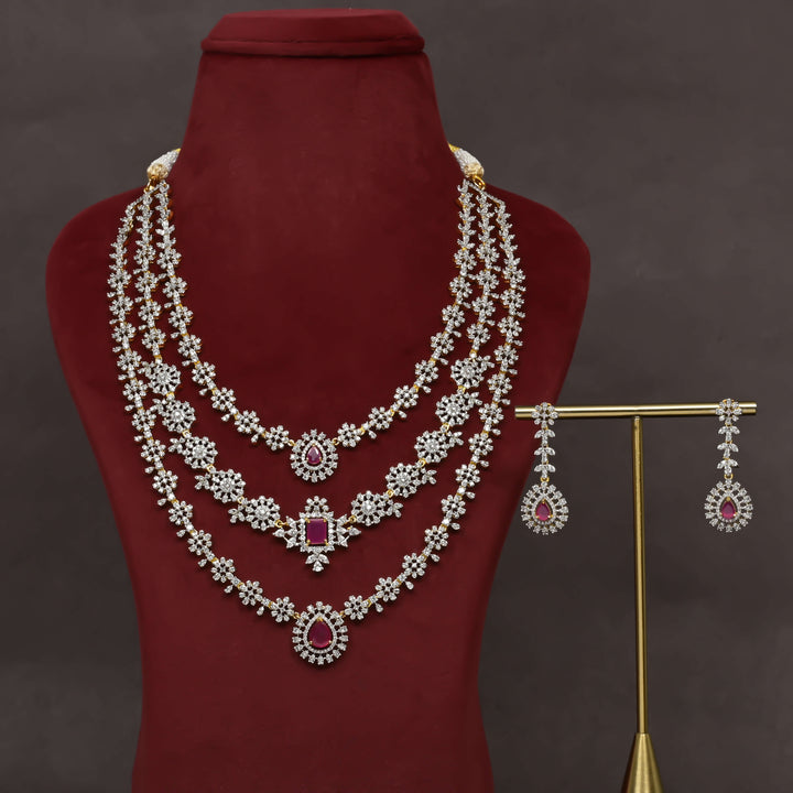 CZ Necklace Set