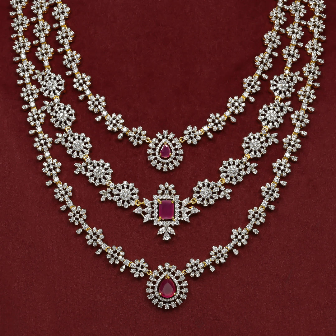 CZ Necklace Set