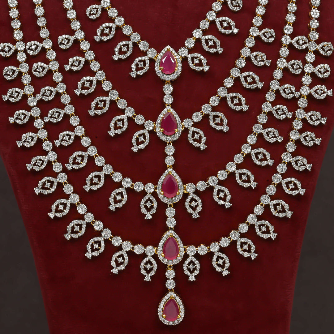 CZ Necklace Set