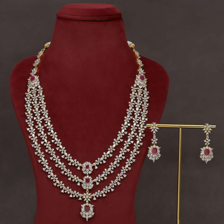 CZ Necklace Set