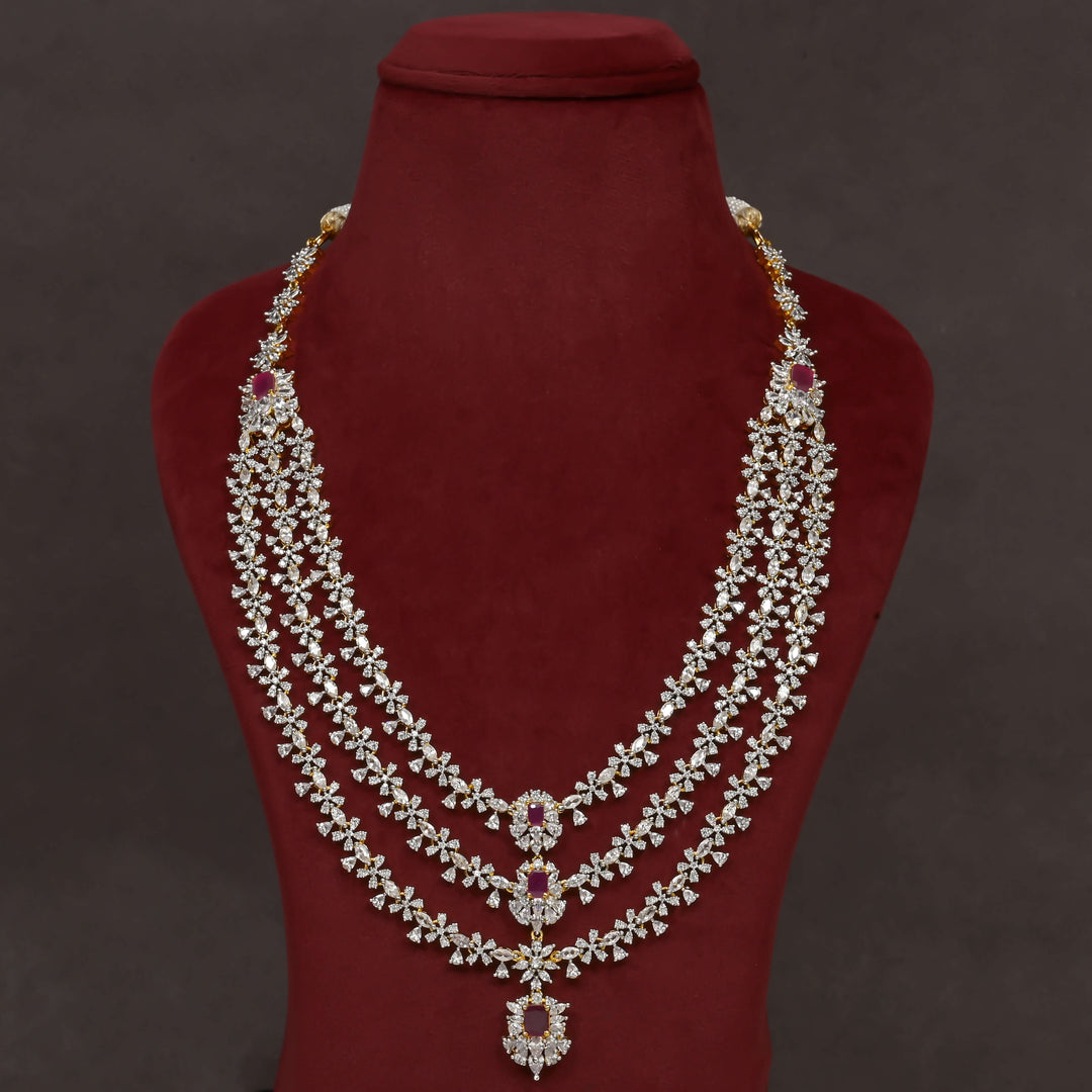 CZ Necklace Set