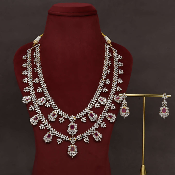 CZ Necklace Set