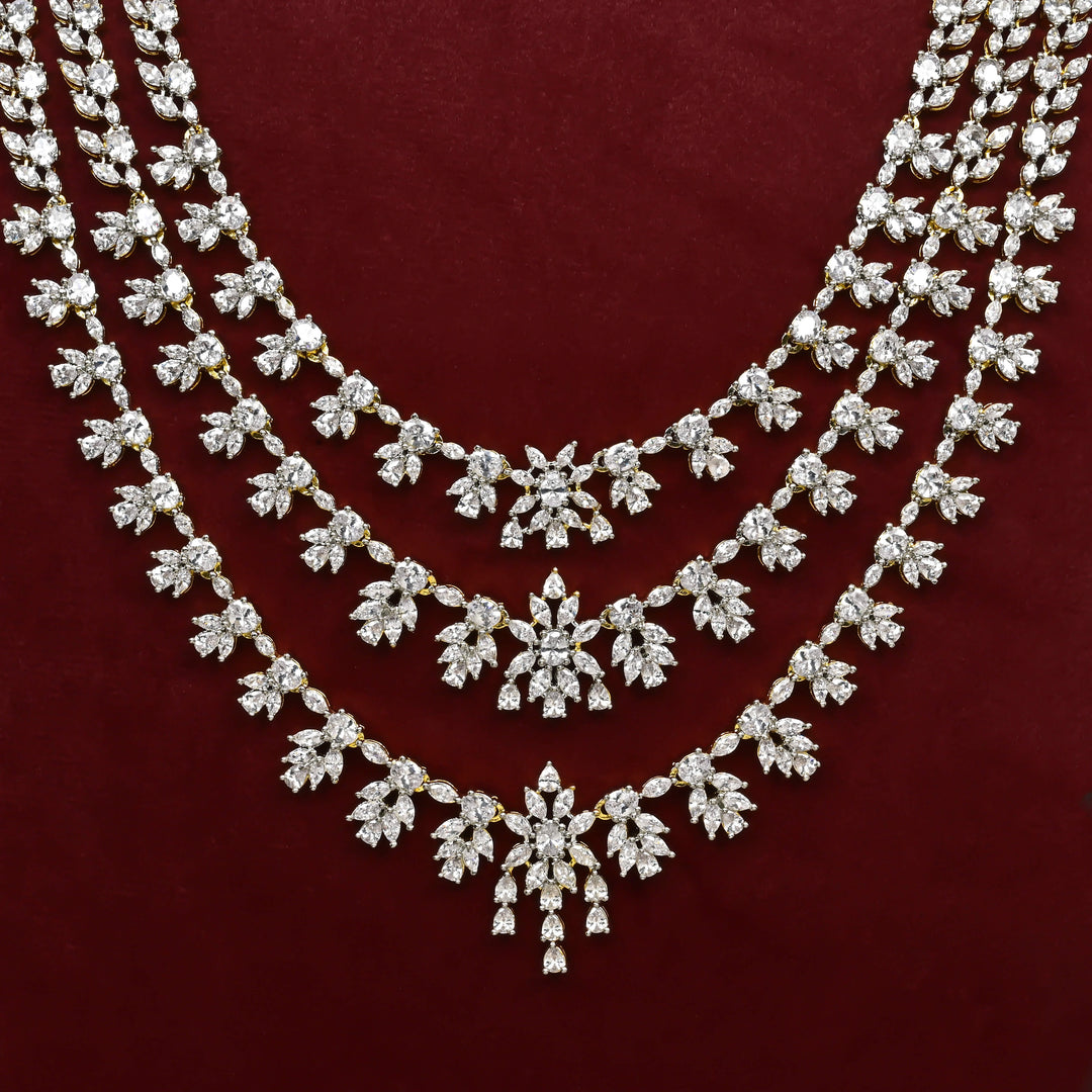 CZ Necklace Set
