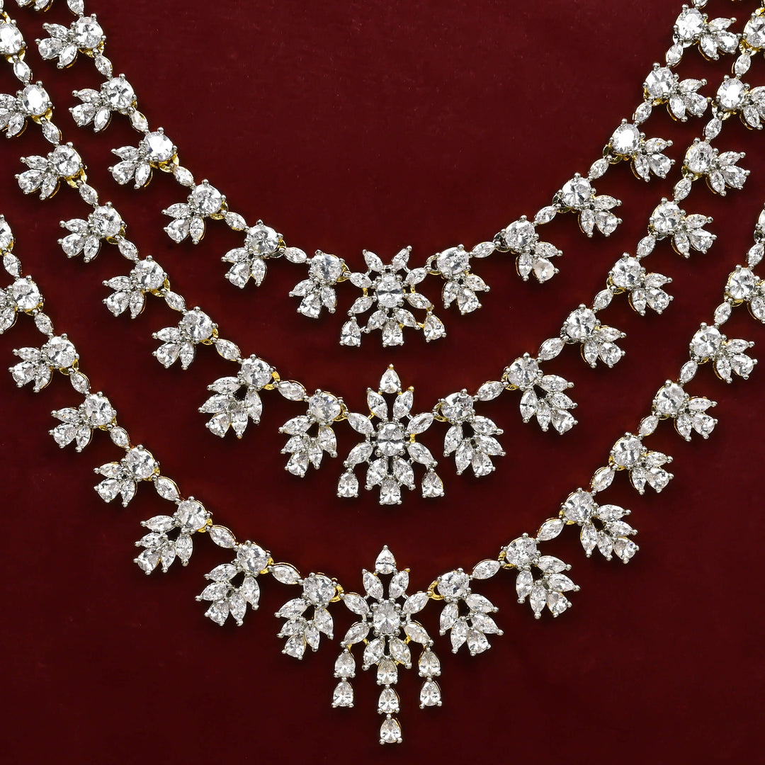 CZ Necklace Set